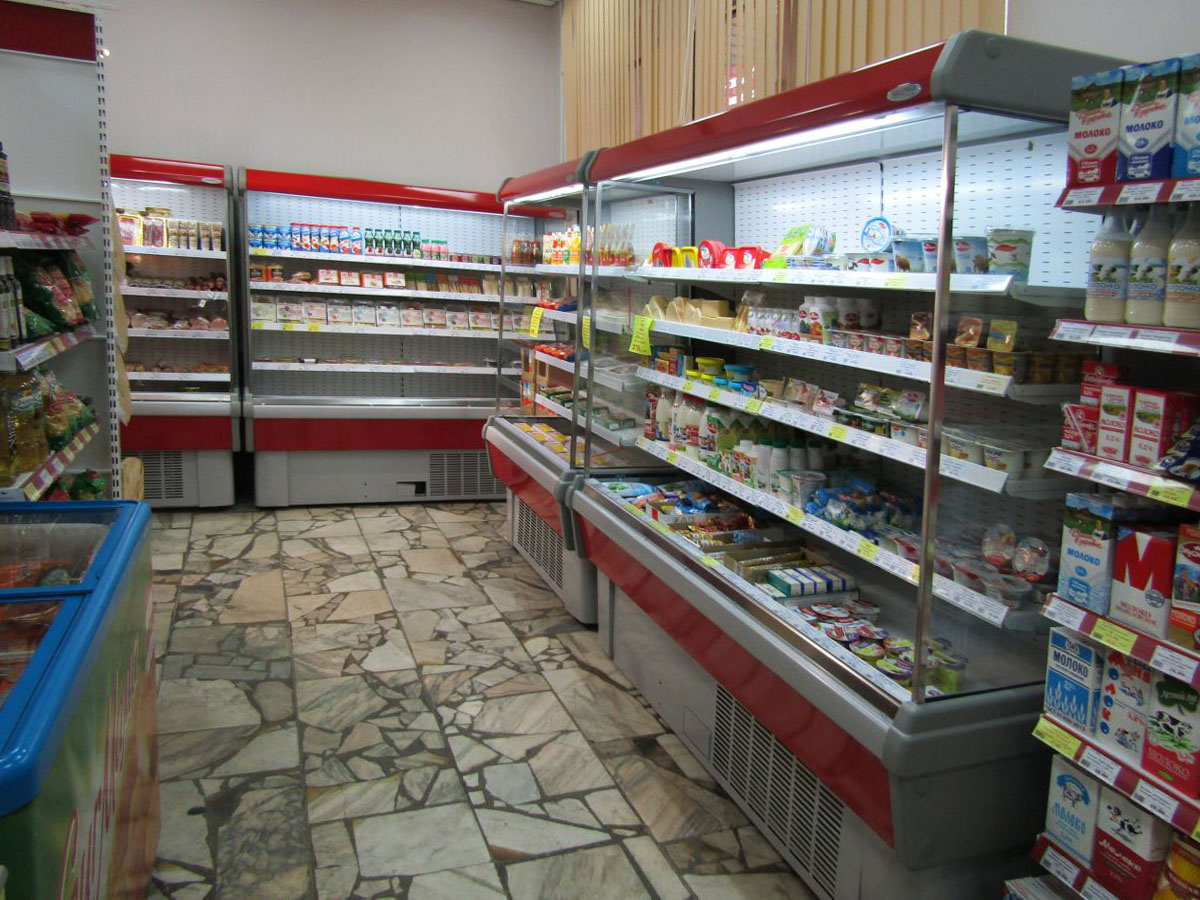 Типовые холодильные горки