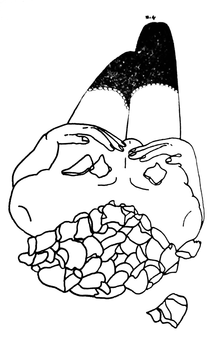 Работа из скетчбука INSIDE of Me Black moon — 30 апреля — 3 августа 2020 vol. 4 (2)