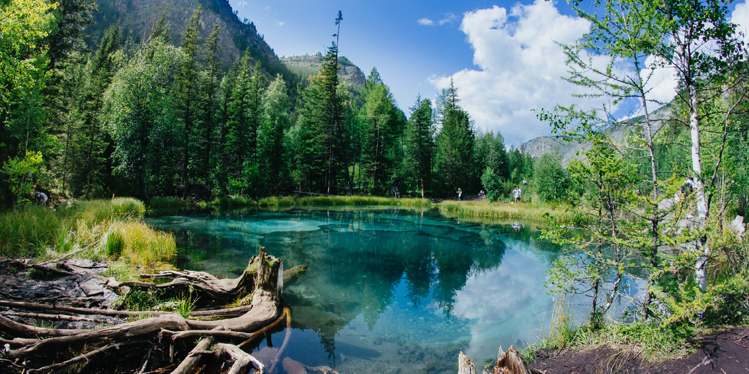 Потайное Око Горного Алтая - Гейзерное озеро.