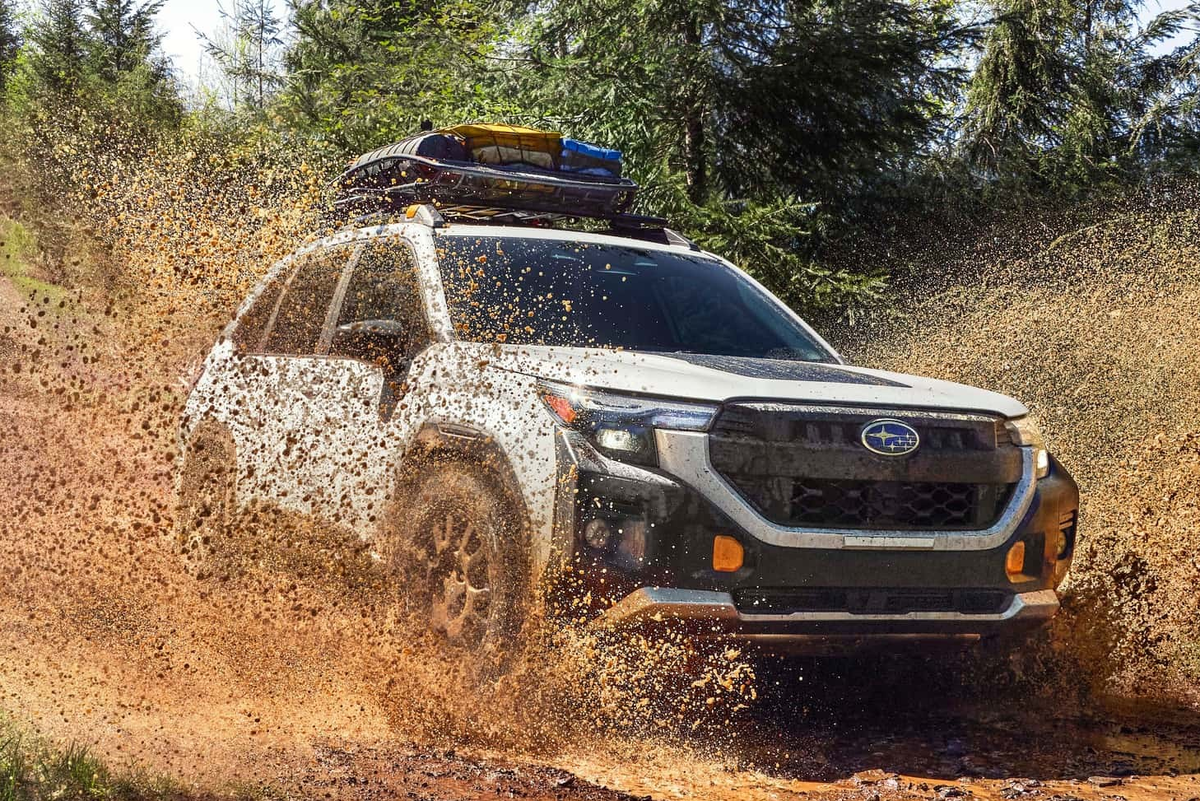 Subaru Forester Wilderness хорошо подготовлен для быстрого передвижения по плохим дорогам