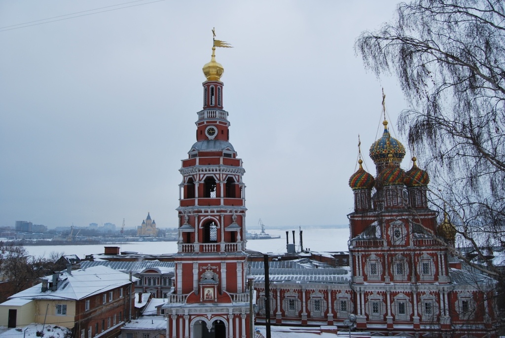 Рождественская церковь, построена в 1696—1719 гг. на средства купца Строганова.