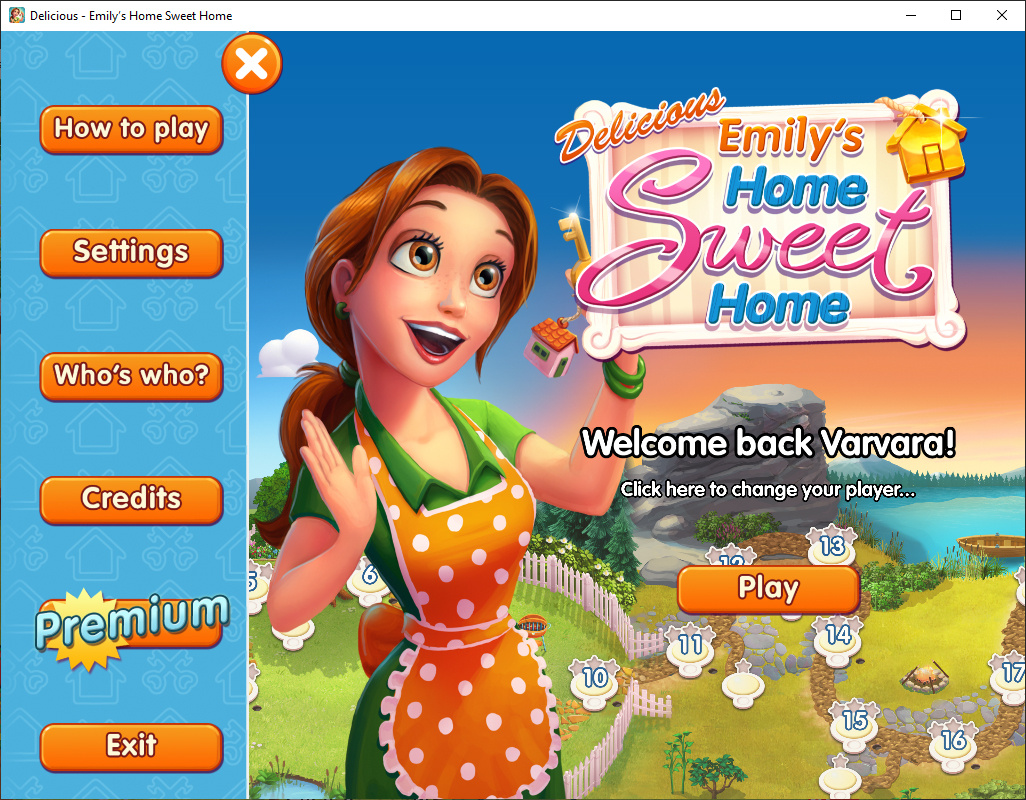 Заставка игры Delicious 11 (скриншот)