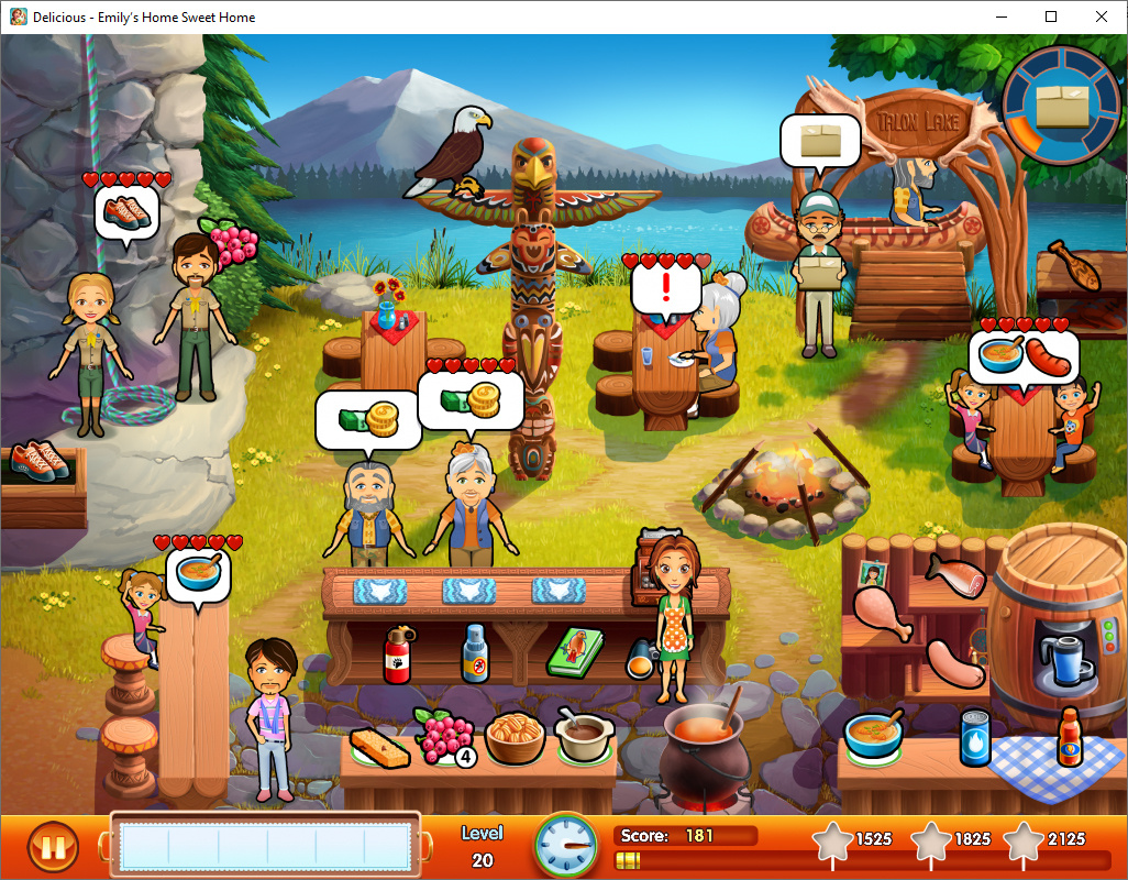 Delicious 11: Talon Lake (скриншот)