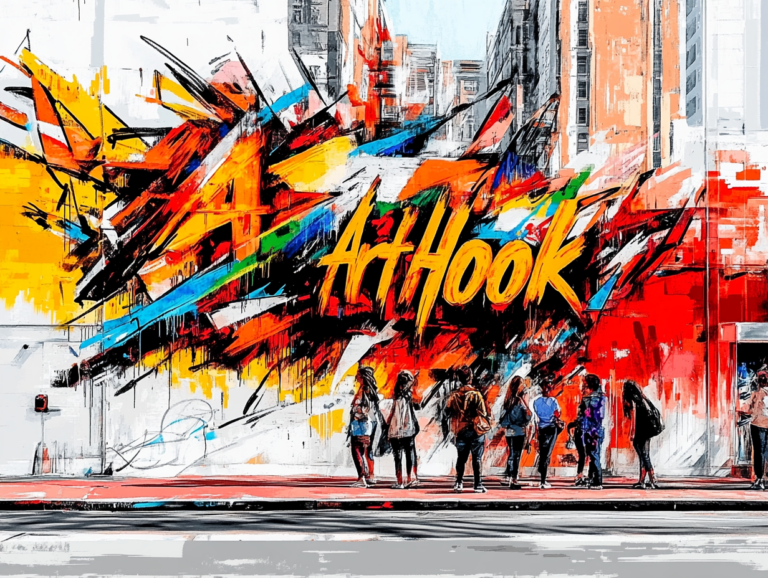    Граффити как мощный инструмент маркетинга: привлечение клиентов через креативную визуальную рекламу Art-Hook.Ru