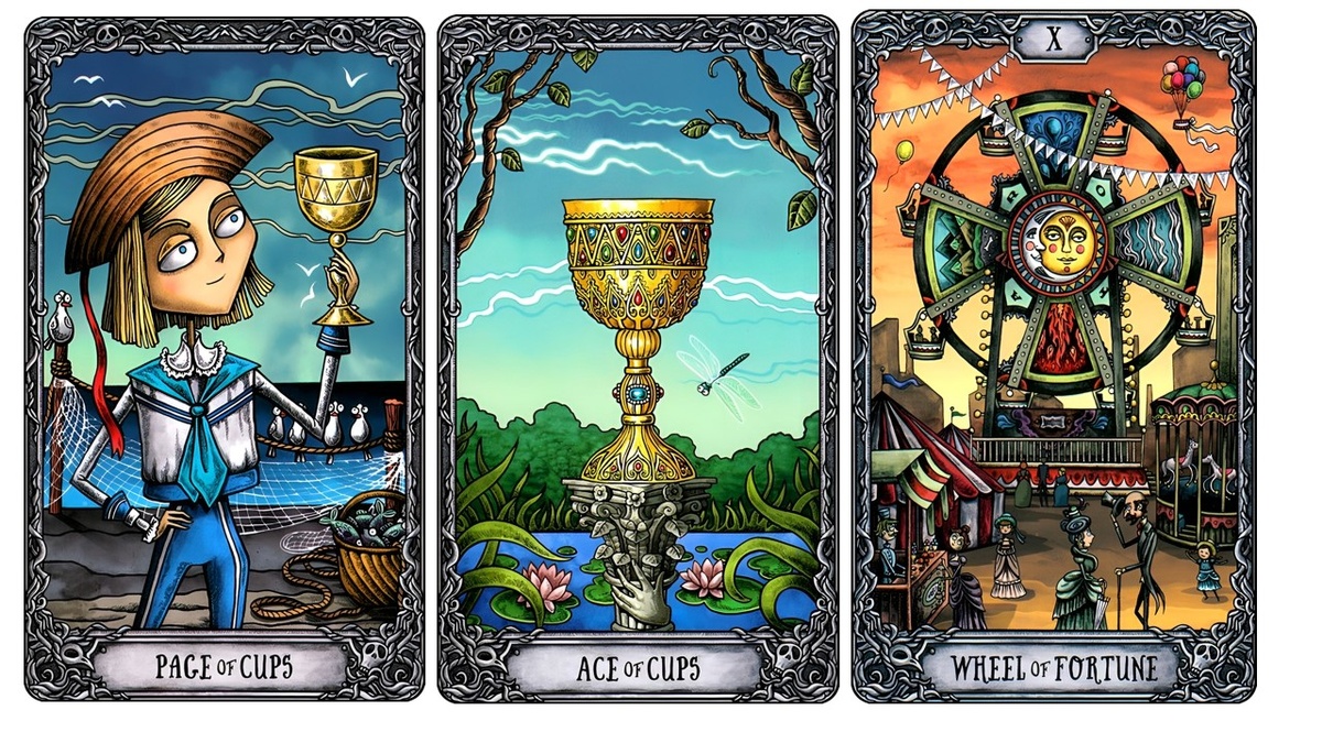 Триплет на Таро Темный особняк