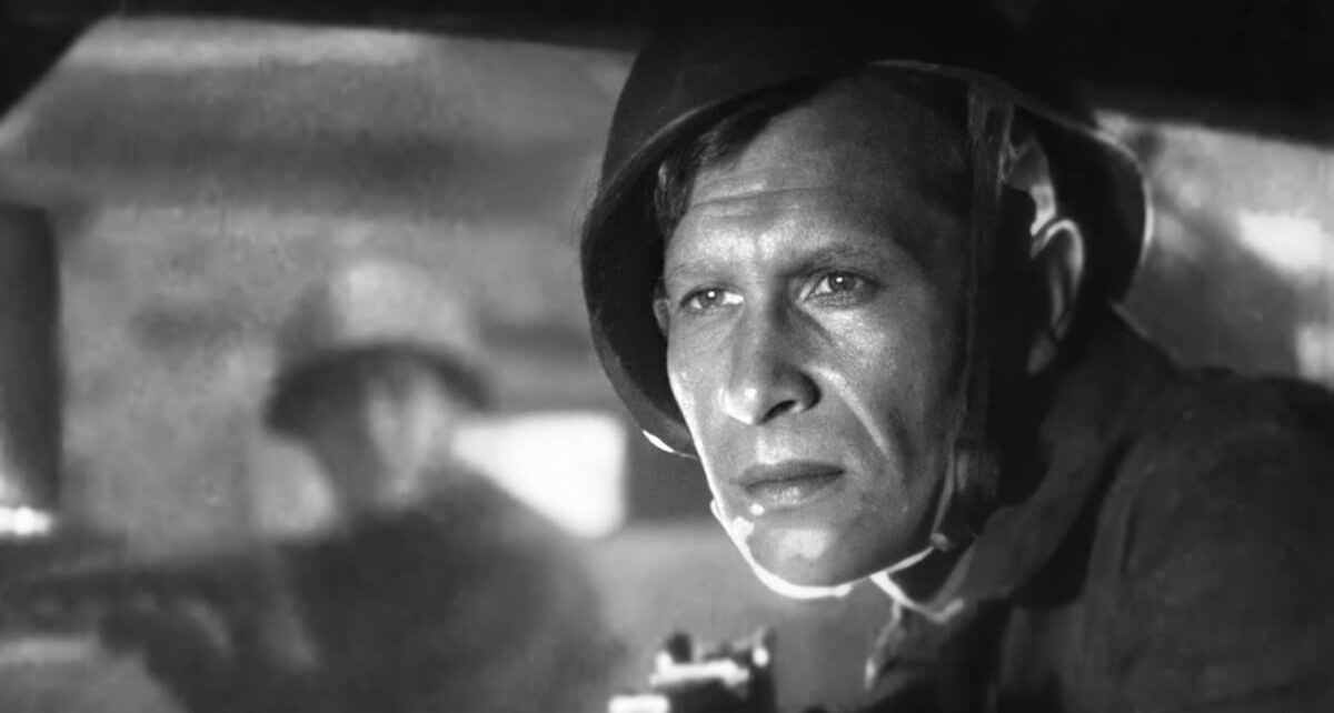 Кадр из фильма режиссера Леонида Лукова «Два бойца» (Two Soldiers)