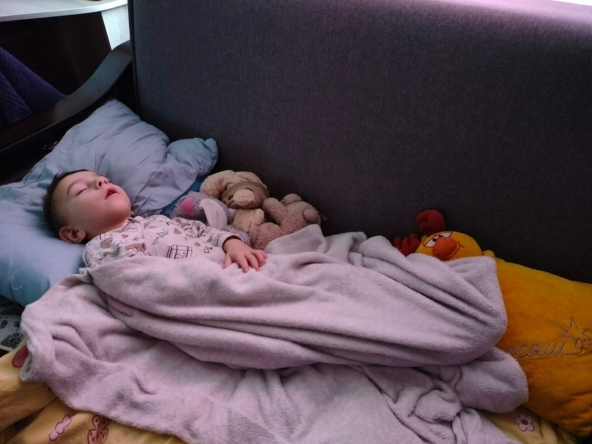 Как седьмой ребёнок мать напугал