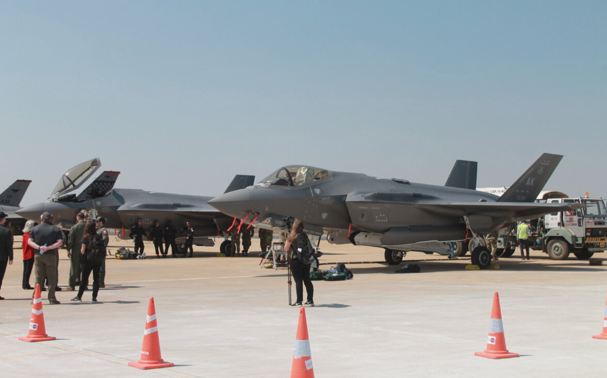 Ф-35 в Индии на Aero India 2023. Фото Хинду