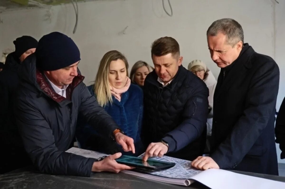    Вячеслав Гладков осмотрел несколько объектов капремонта в Белгороде