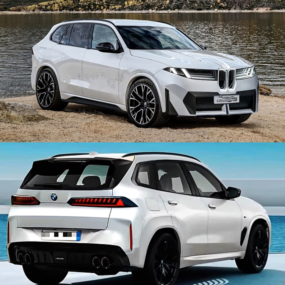 Ожидаемый внешний вид BMW X5 2026