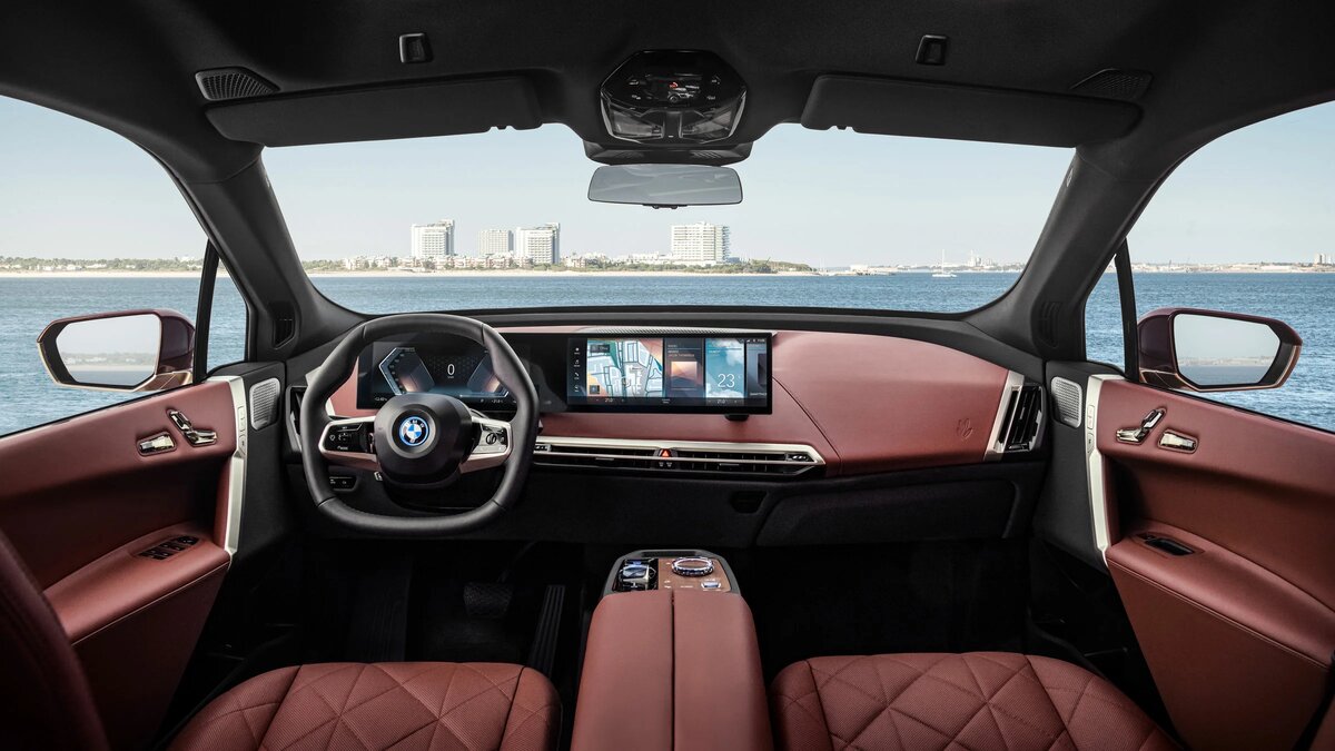 Ожидаемый вид салона BMW X5 2026