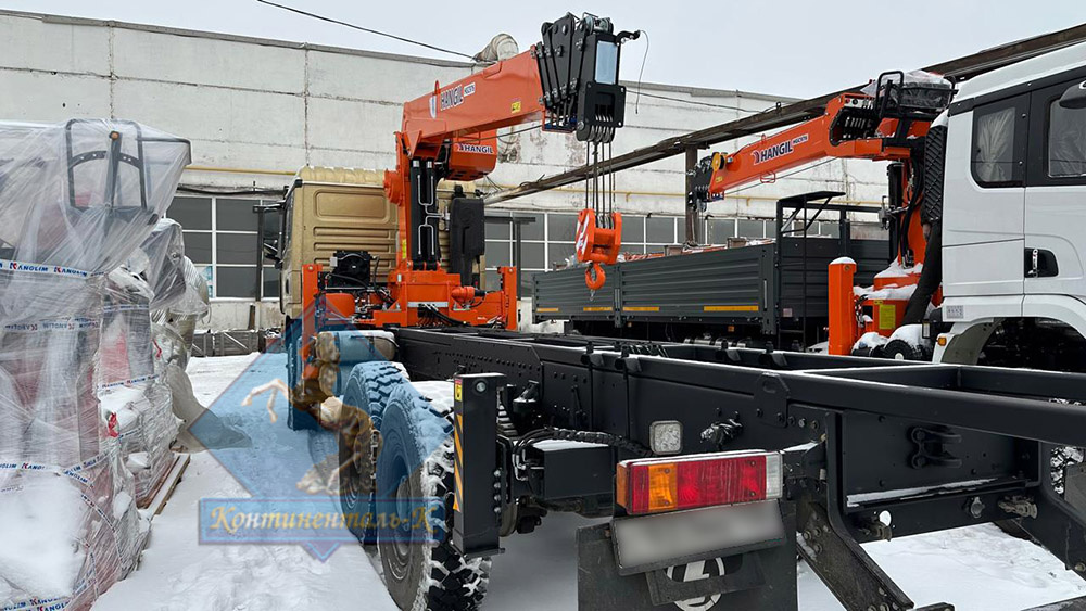 Ожидает установку бортовой платформы