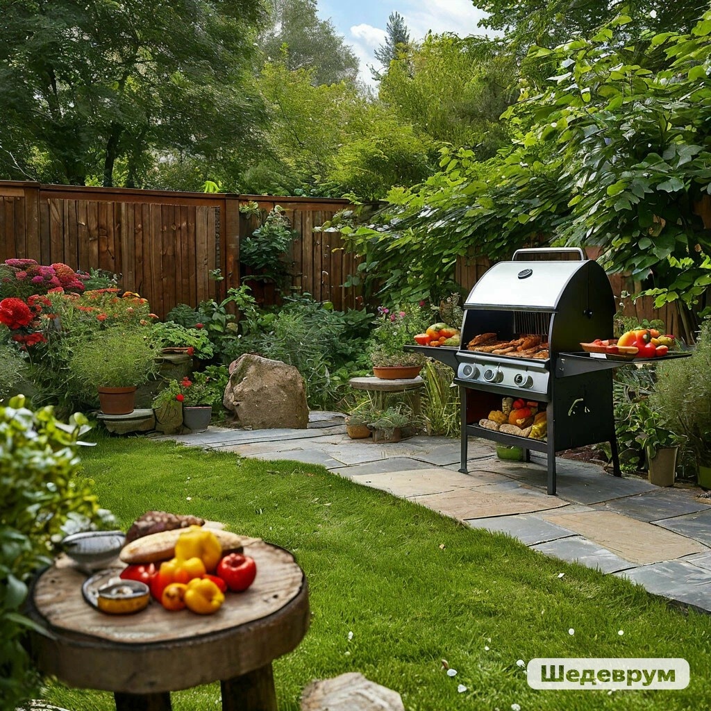 Зона барбекю