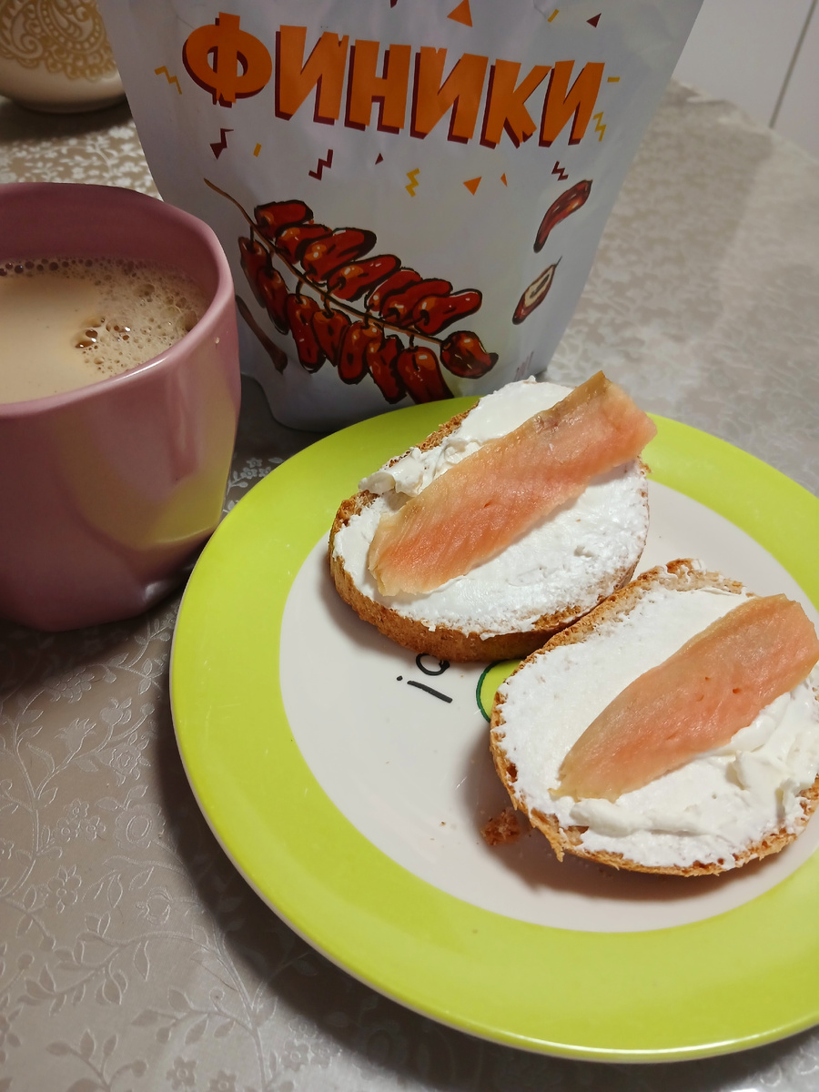 Мой завтрак. Фото автора