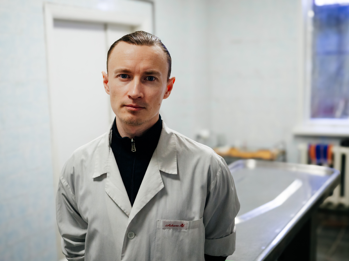 Александр Лебедь, заведующий Задонским межрайонным судебно-медицинским отделением