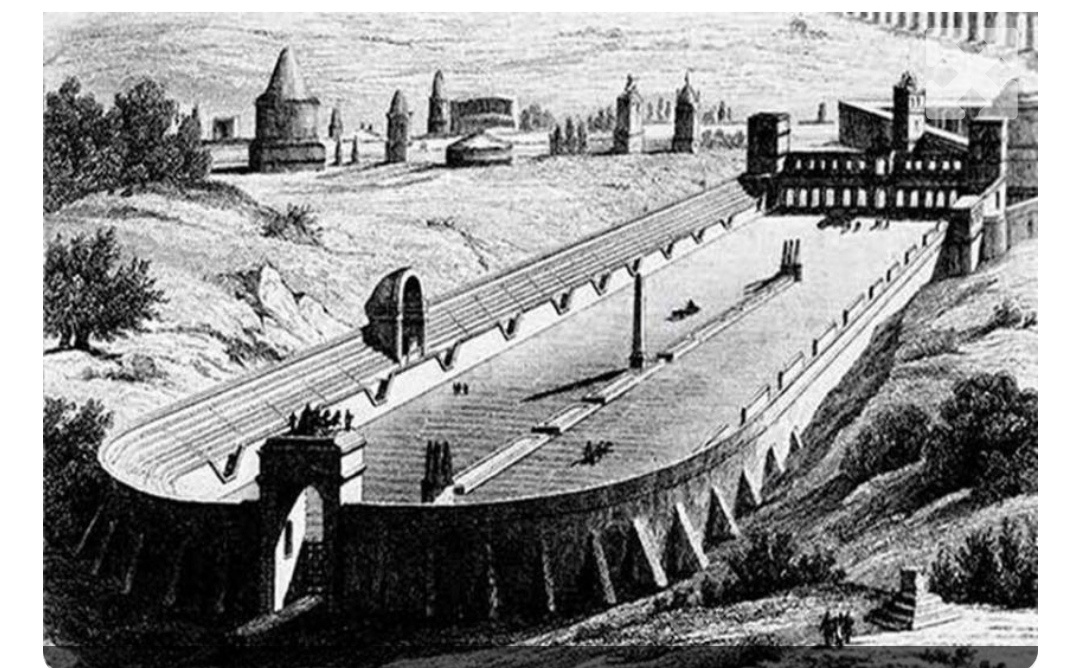 Древнеримский стадион в Антиохии.