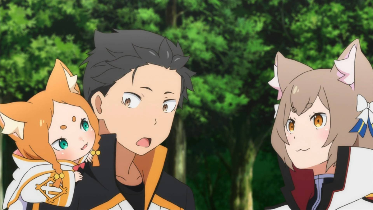 Кадр из "Re:Zero. Жизнь с нуля в альтернативном мире"