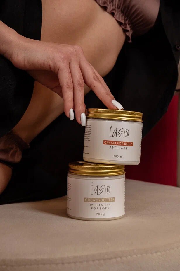 Крем-баттер с маслом ши Easy Co. Уход за кожей тела. 