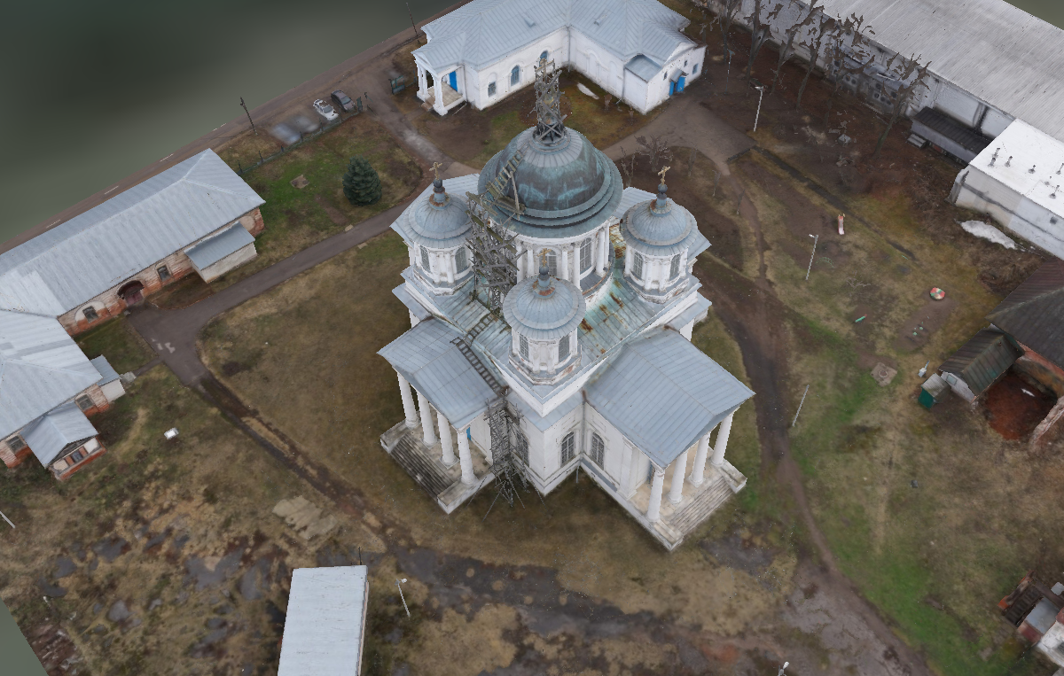    Среди нижегородских шедевров архитектуры на карте можно найти Собор Вознесения Христова из Лыскова