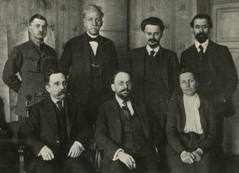 Второй состав советской делегации на переговорах в Брест-Литовске.