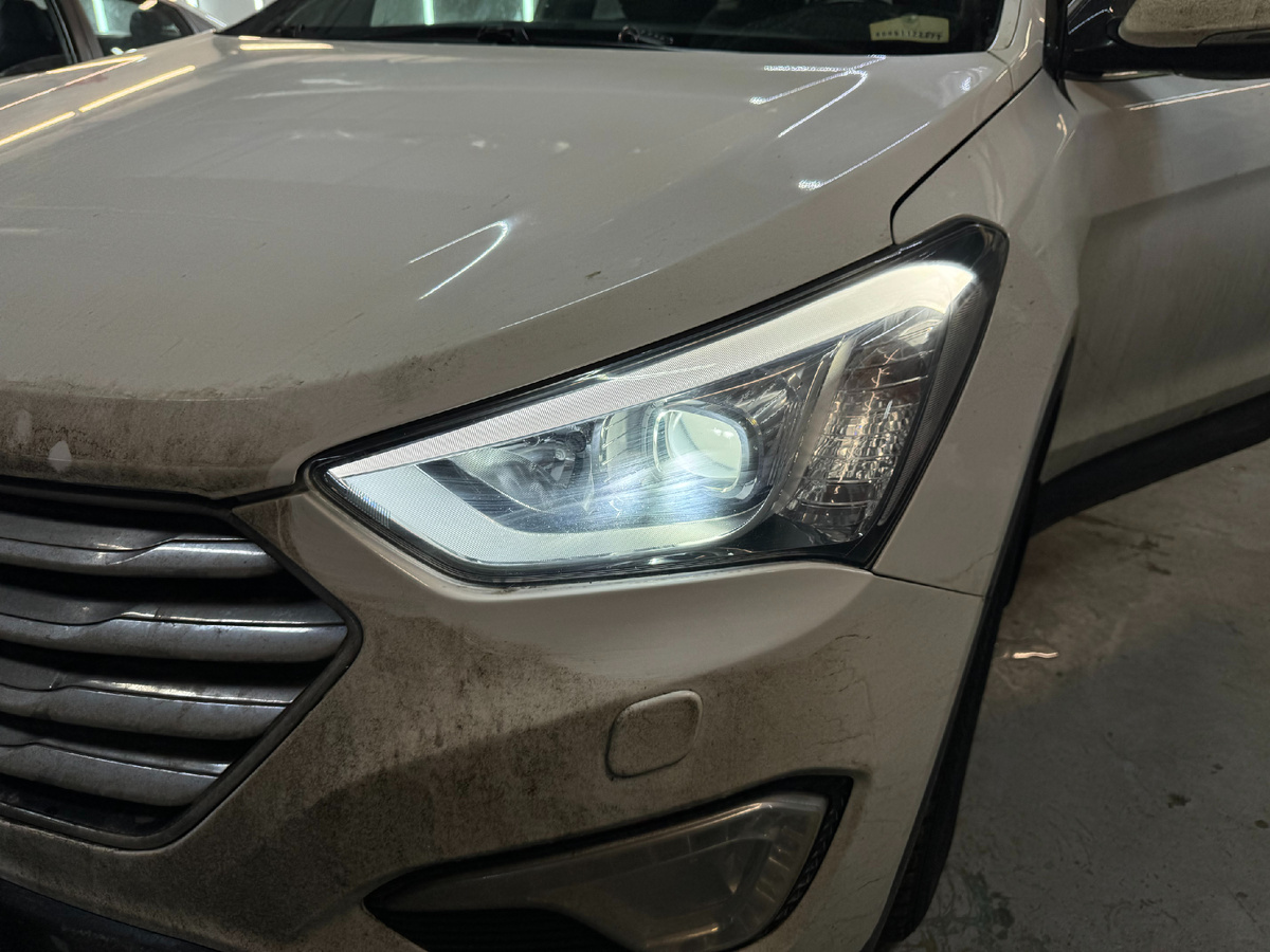 Фары до начала работ 