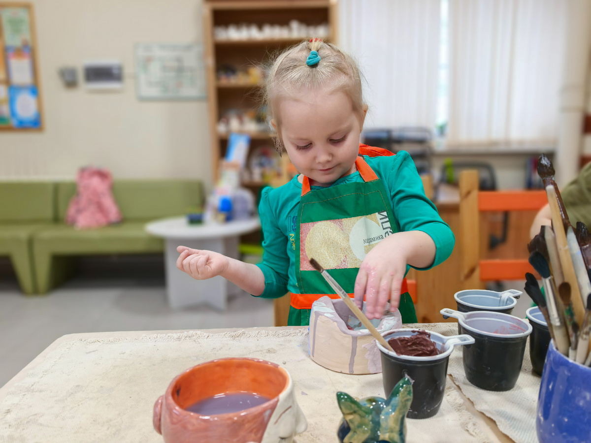 Прекрасное  занятие керамика,