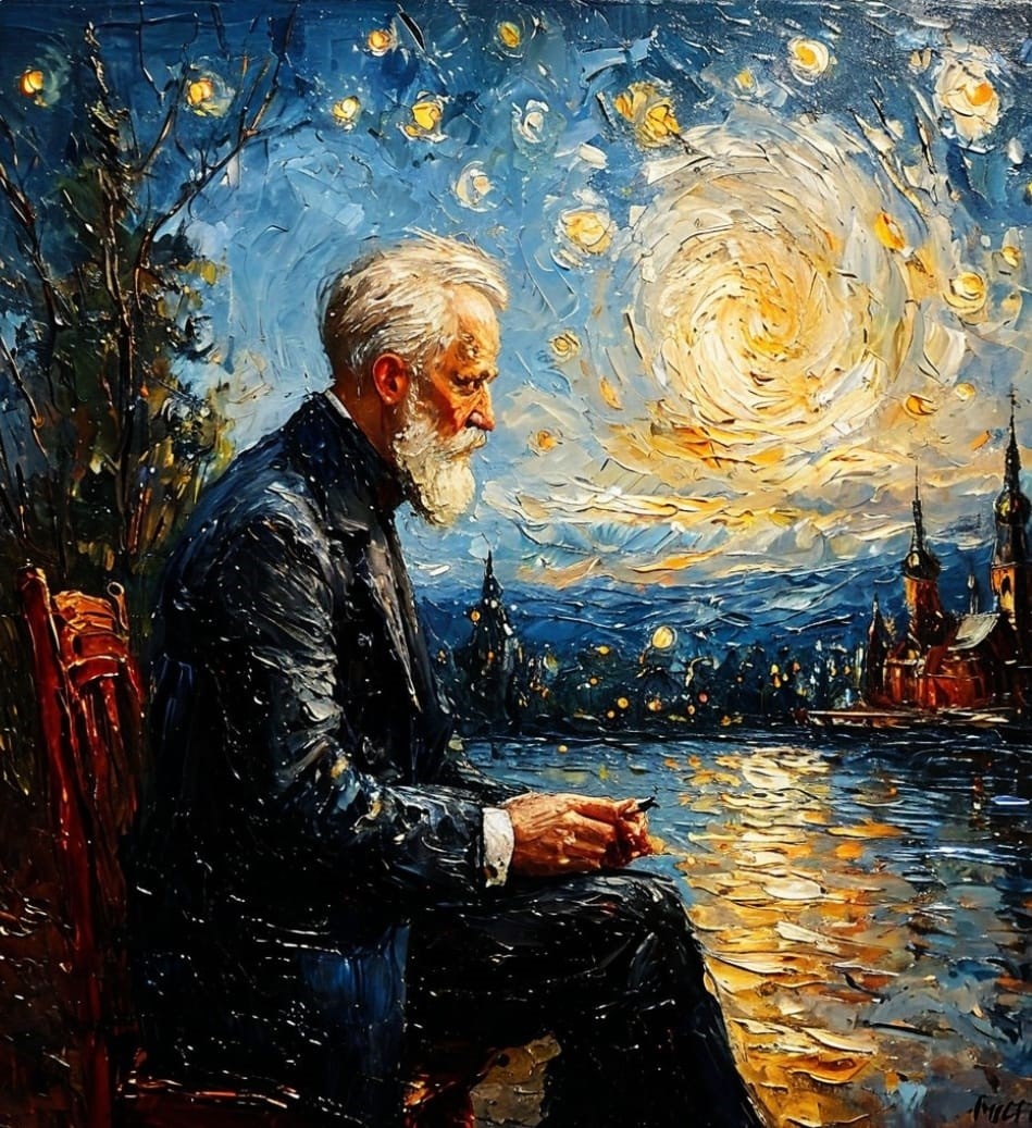 Картина создана с помощью нейросети