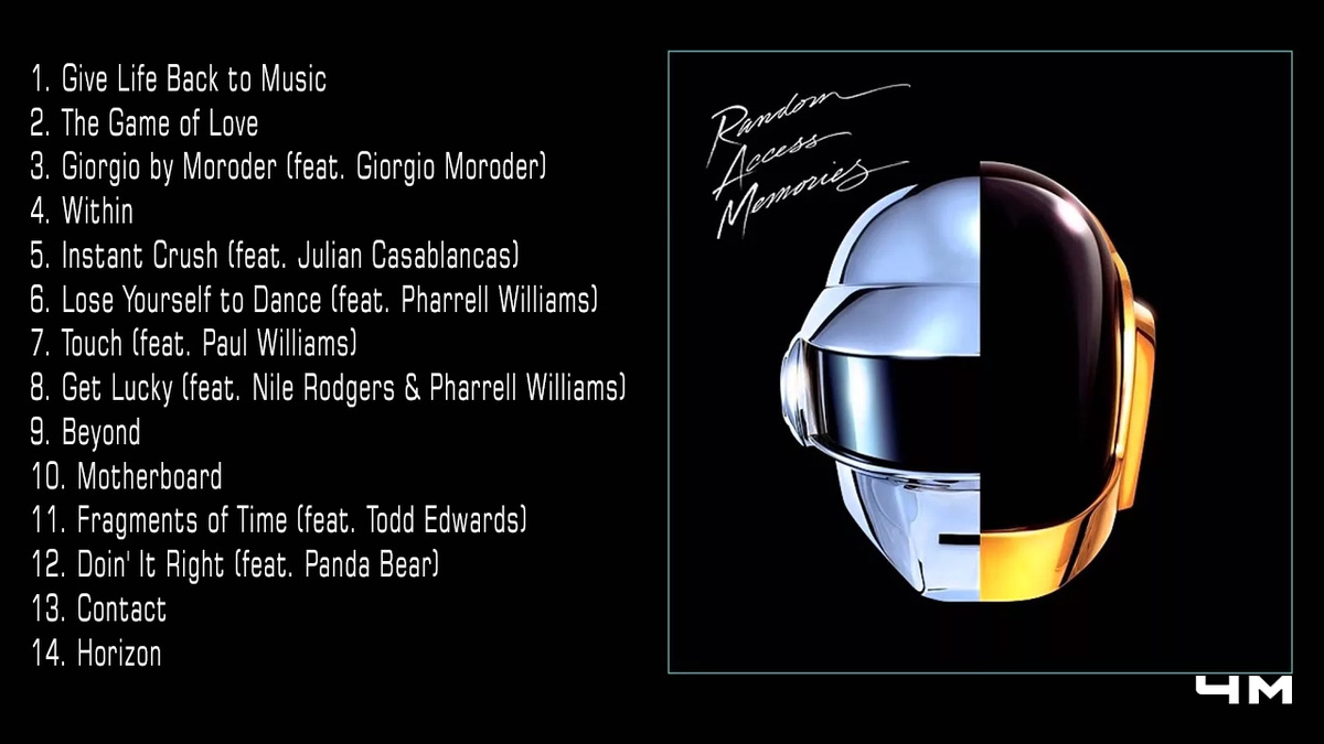 Daft Punk — Random Access Memories (2013)