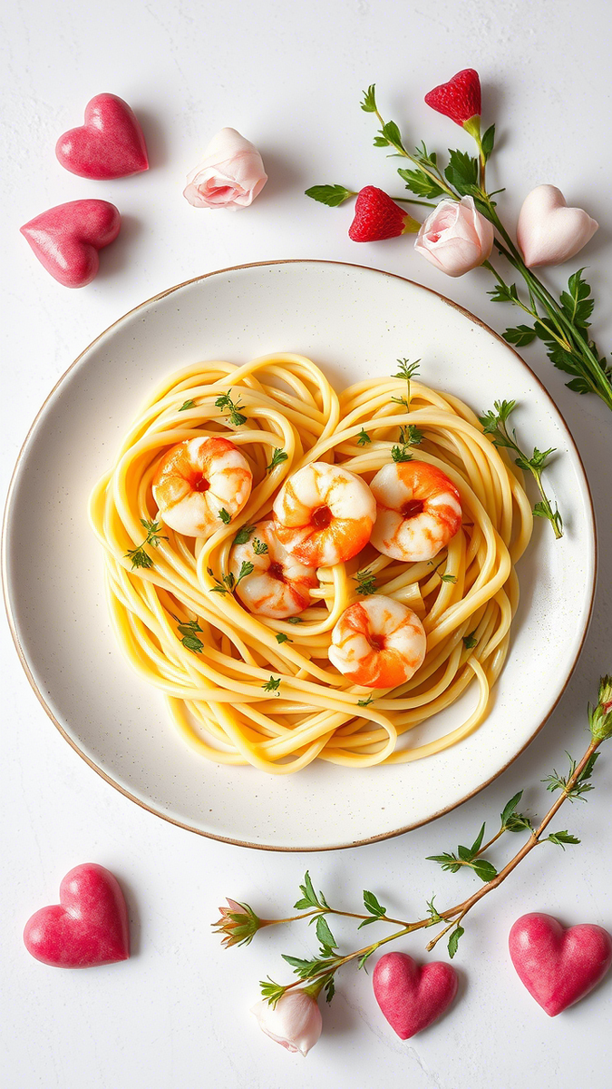 ❤️Основное блюдо: Паста «Любовный вихрь» 