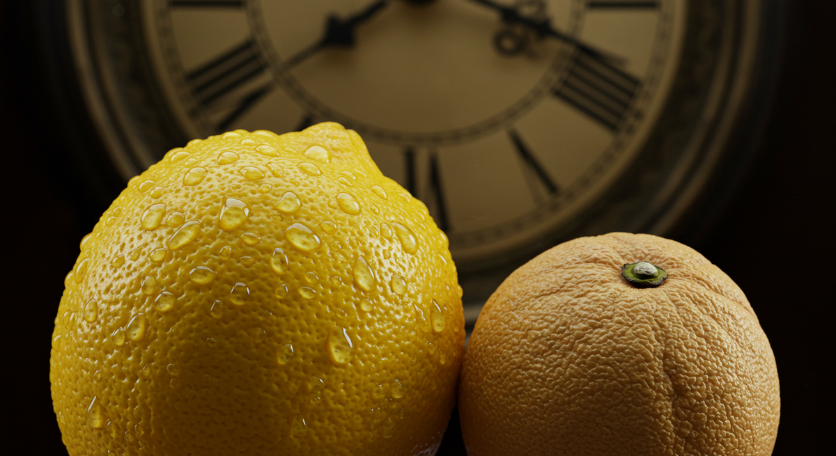 «Неделя vs. Месяц: как холод спасает лимоны от старости».