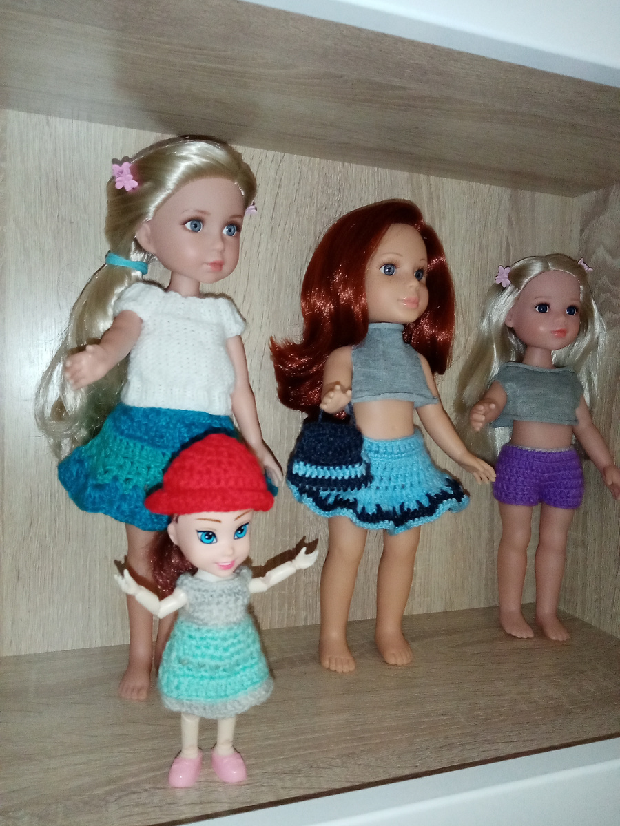 Кукляшки у Любашки😀