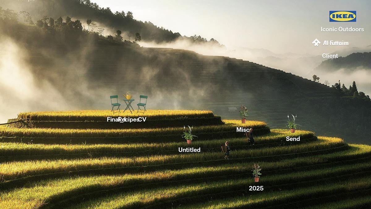 IKEA в Объединённых Арабских Эмиратах представила инновационную рекламную кампанию «Iconic Outdoors»