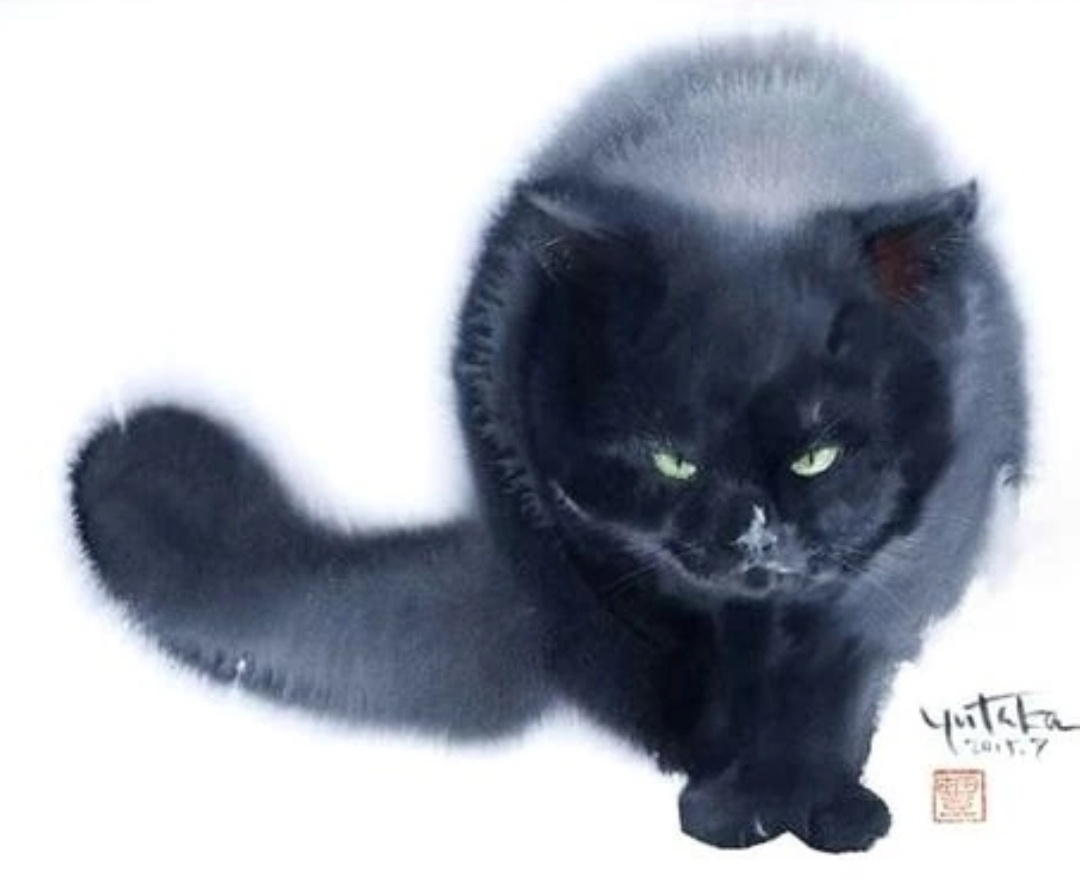 Художник Ютака Мураками. 