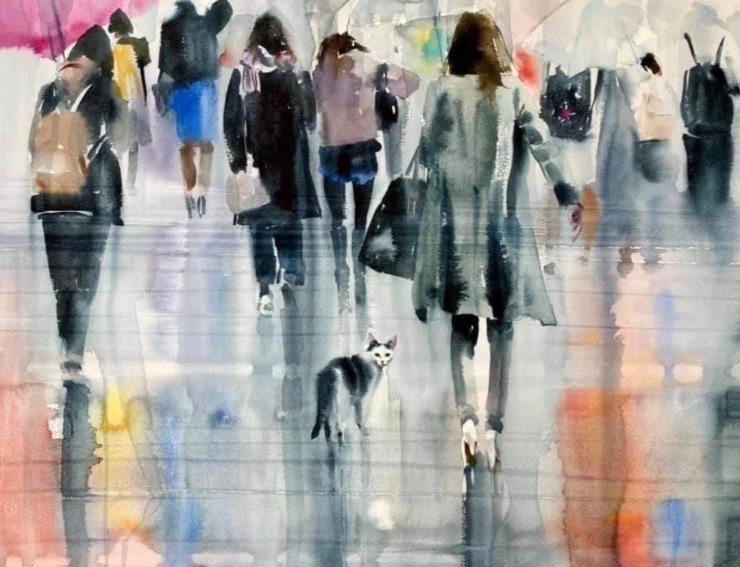 Художник Ютака Мураками. 