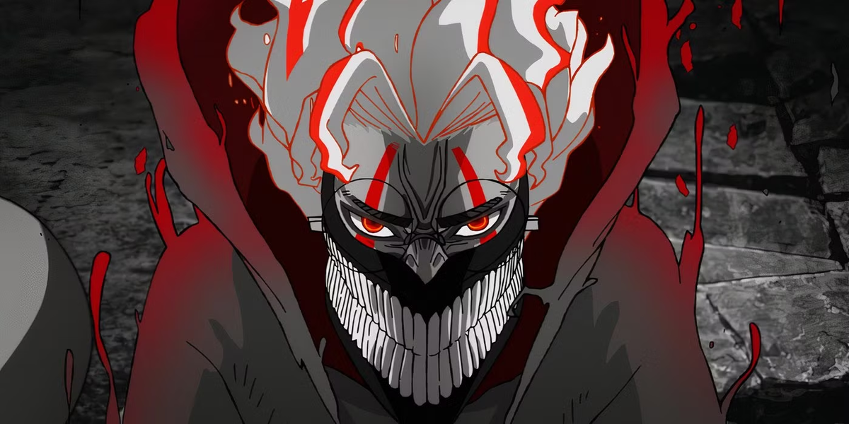 Кадр из аниме "Дандадан"