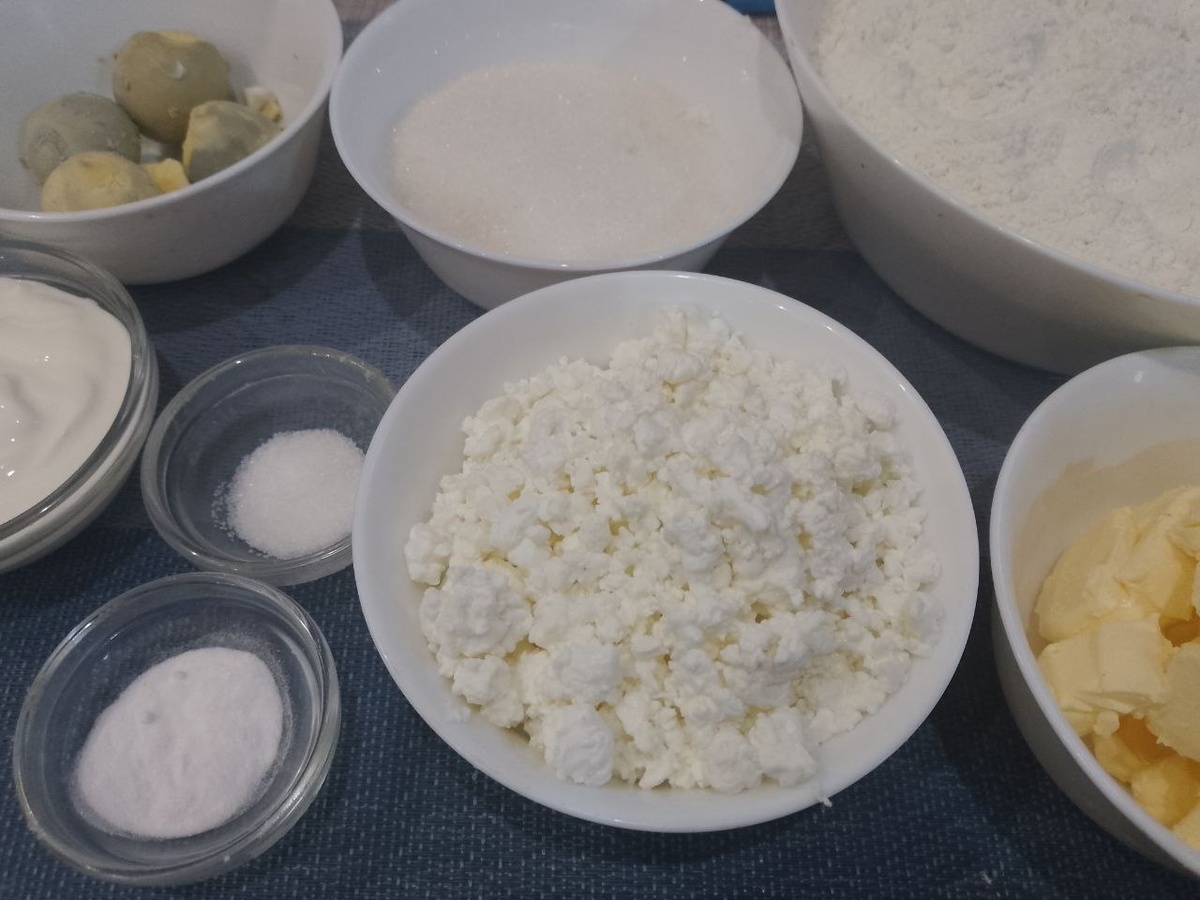 Ингредиенты для приготовления печенья