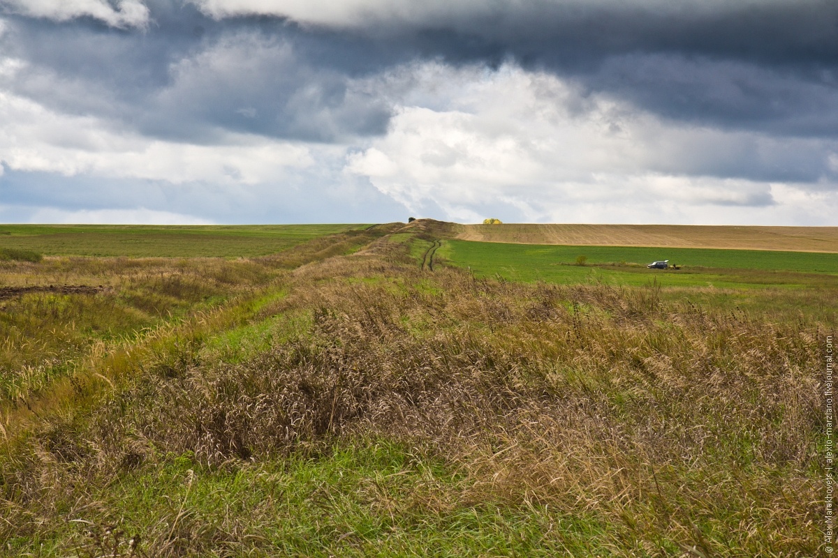 Следы Симбирской засечной черты. Современный вид.