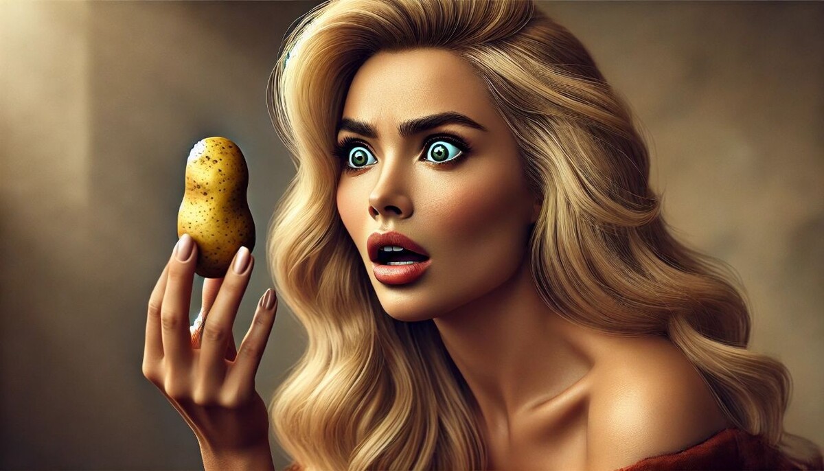 Этот момент, когда ты смотришь на картошку… а она смотрит в тебя. И ты понимаешь: вся жизнь была ошибкой.