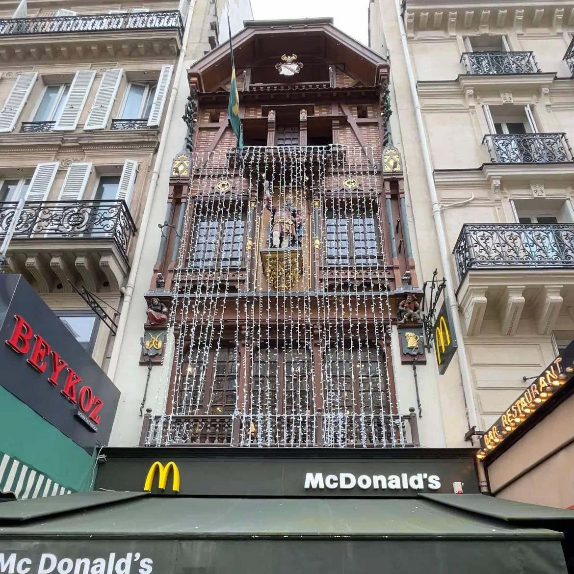 Макдональдс на месте бывшей пивоварни