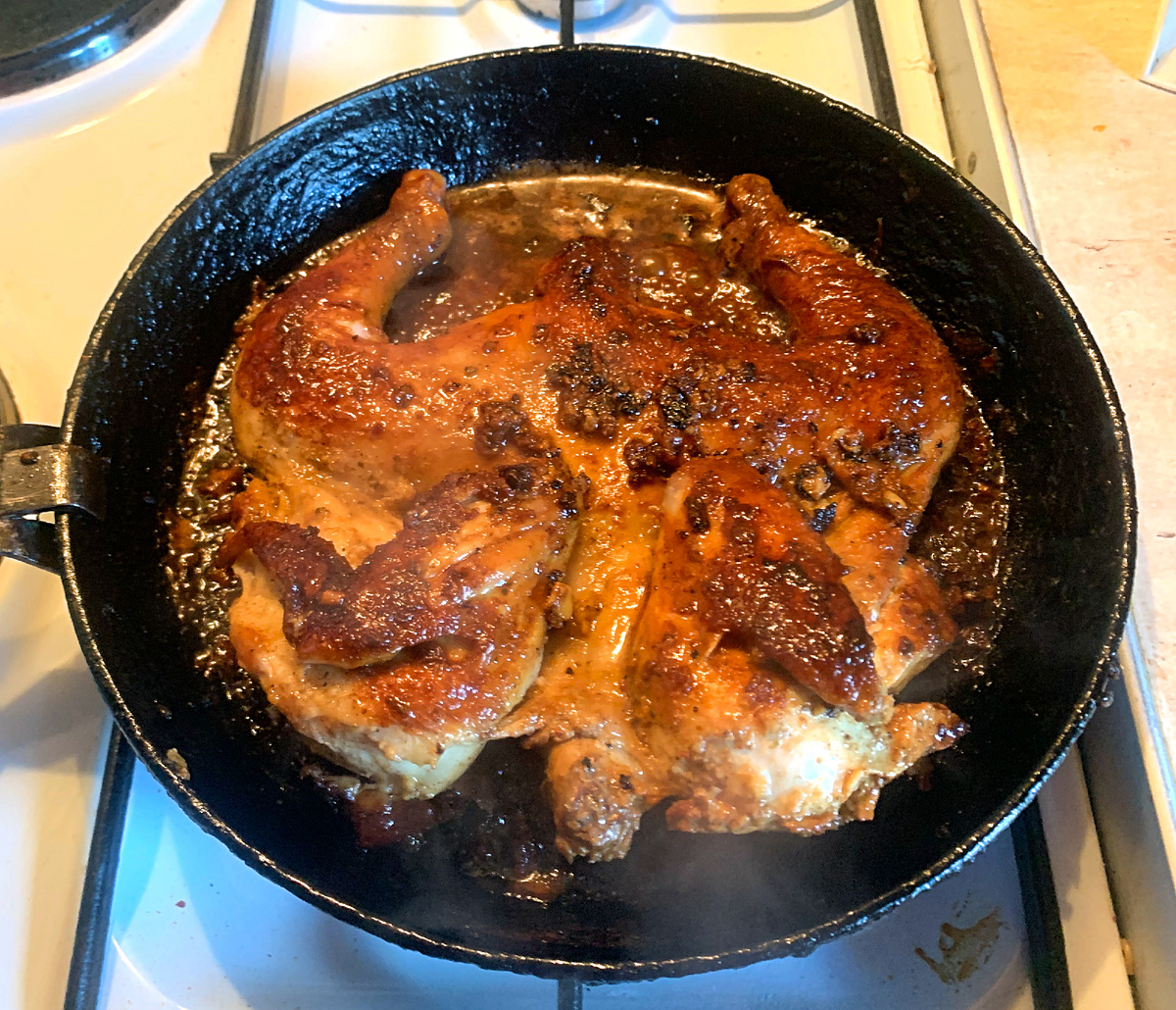 Цыпленок табака. Пробуем вместе