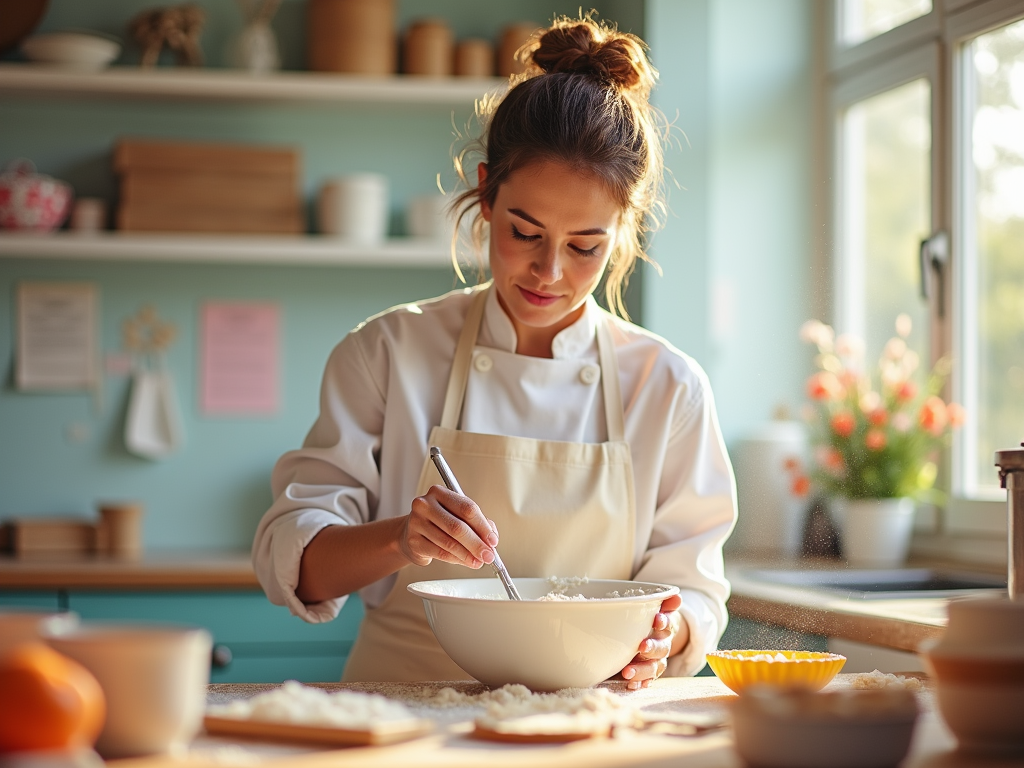 приготовление бисквита