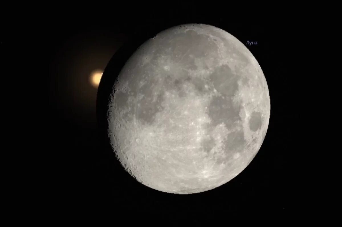    Вот так будет выглядеть покрытие Марса Луной.