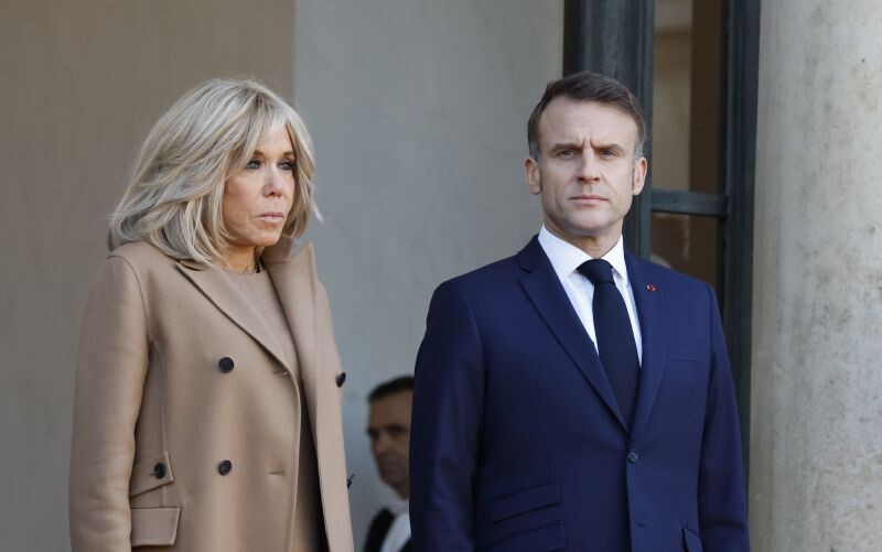    Первая чета Франции. ФОТО: Henri Szwarc/ Global Look Press