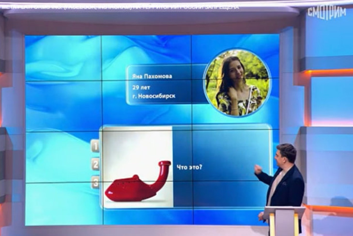    Кадр из эфира программы «Пятеро на одного»