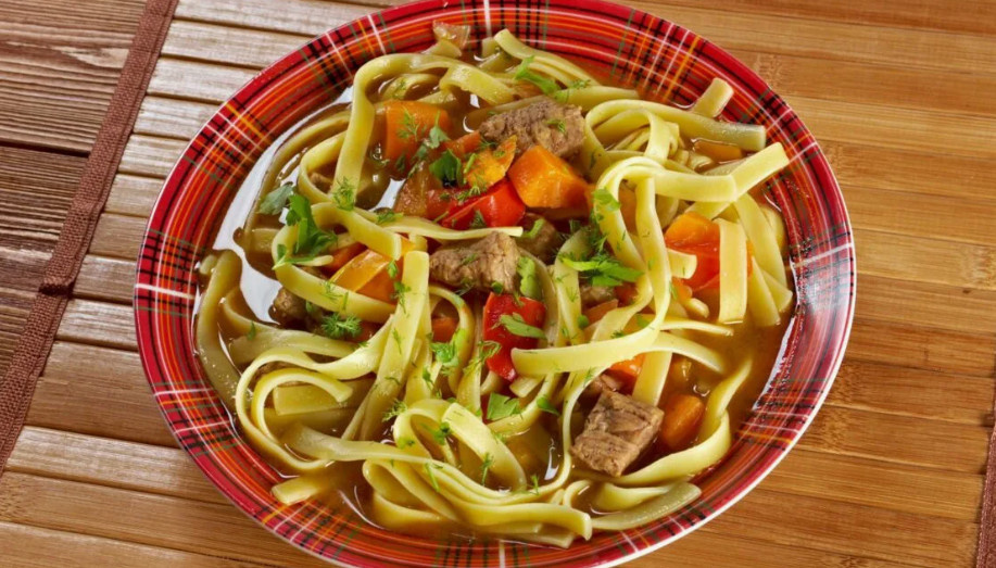 Приготовленный лагман 