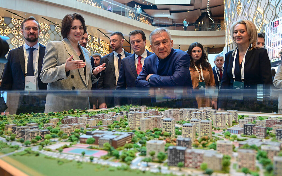 Главное событие недели для Татарстана – «архитектурное» продолжение саммита БРИКС-2024, международный форум «Казаныш»Фото: rais.tatarstan.ru