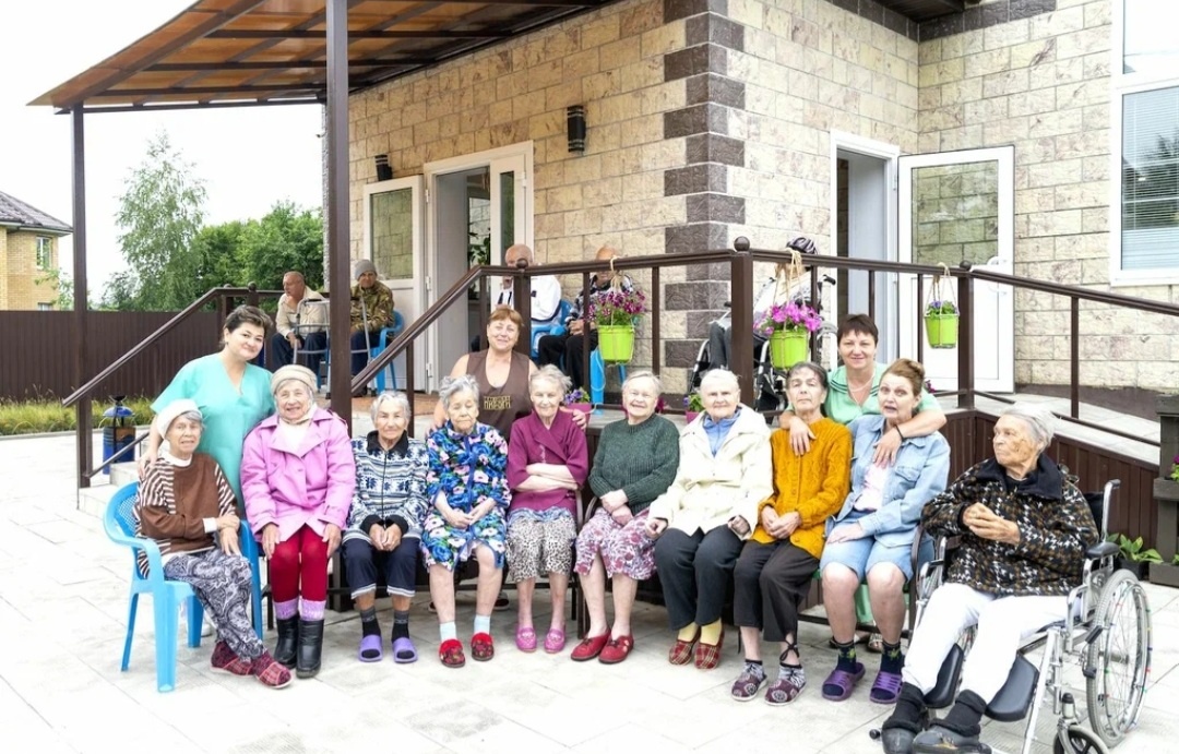 В пансионате