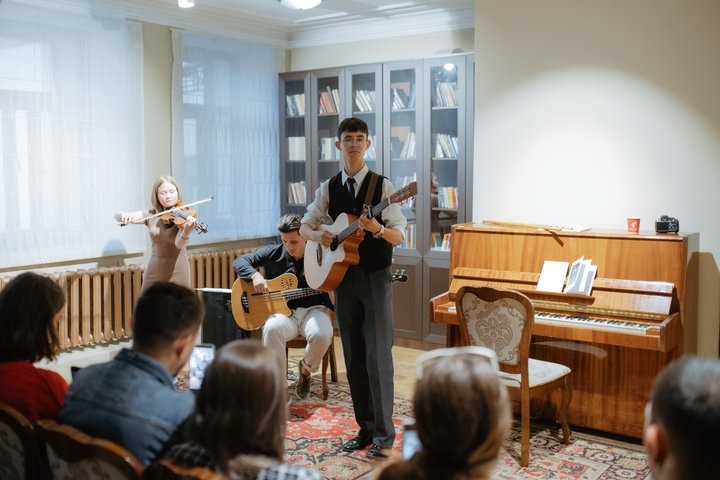 Концерт в Доме татарской книги. Предоставлено Домом татарской книги
