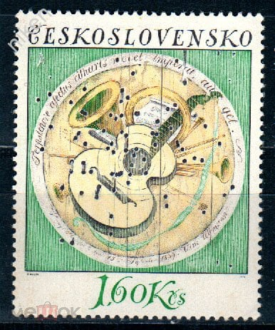 Почтовая марка. 1974 г. Чехословакия