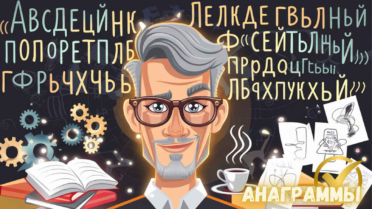 Интеллектуальный квест - разгадываем анаграммы! 